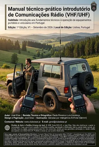 Manual técnico-prático introdutório de Comunicações Rádio (VHF/UHF)