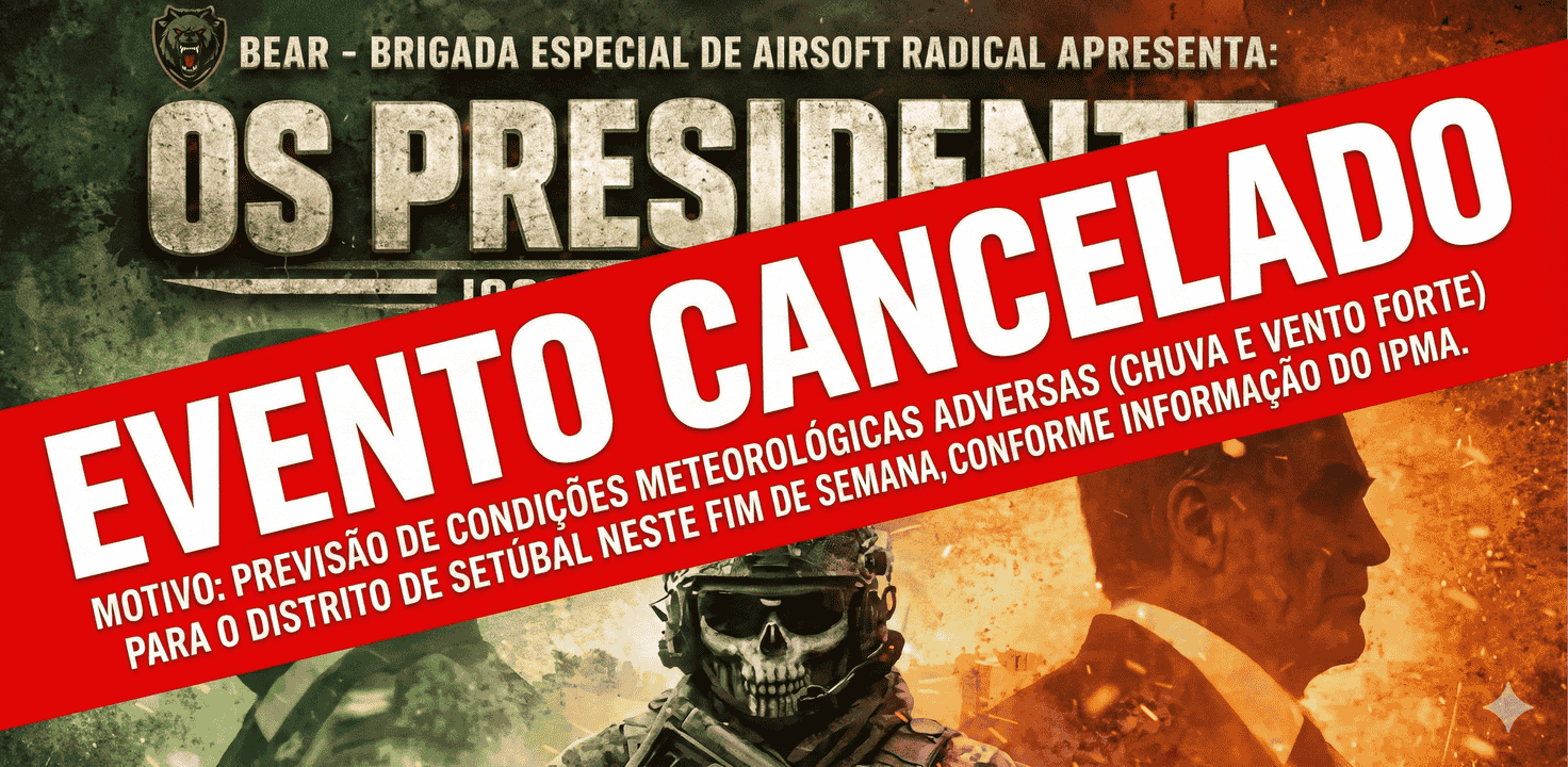 Cancelamento do jogo - Os presidentes