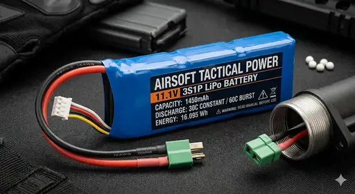 Guia Definitivo: Tudo o que precisas de saber sobre Baterias de Lítio no Airsoft