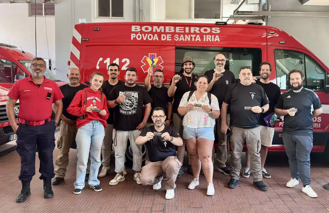 Turma do 2º curso de socorrismo