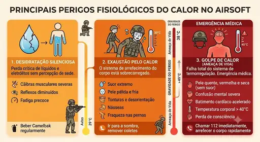 Principais perigos fisiologicos do calor