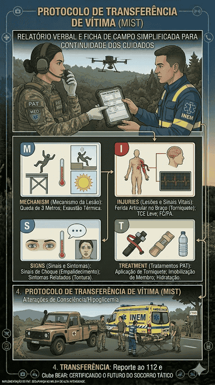 Transferência de Vitimas