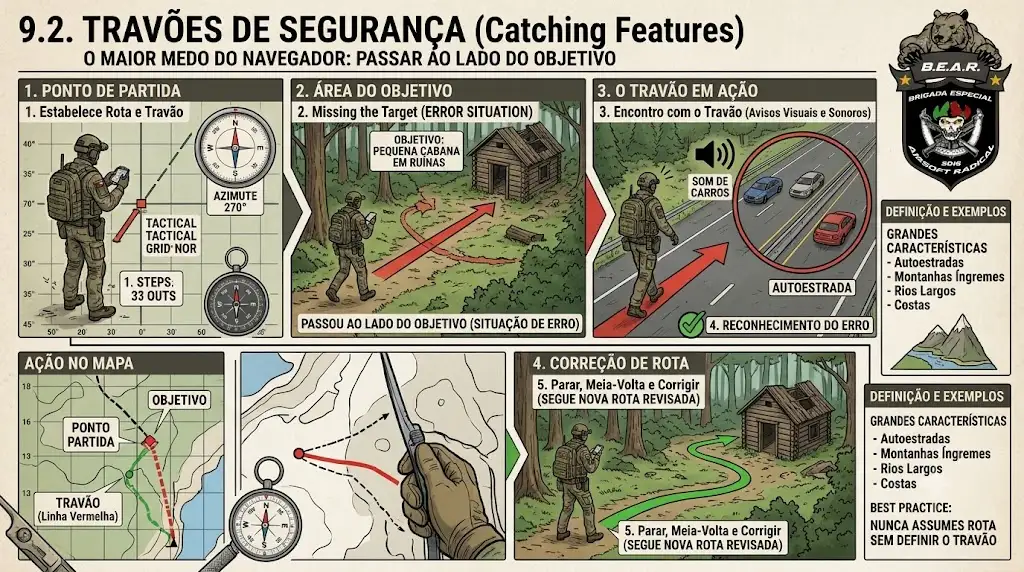 Travões de Segurança (Catching Features)