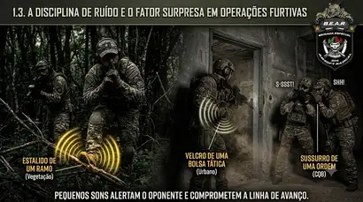 A Disciplina de Ruído e o Fator Surpresa em Operações Furtivas