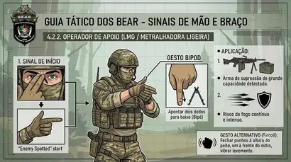 Operador de Apoio (Metralhadora Ligeira / LMG)