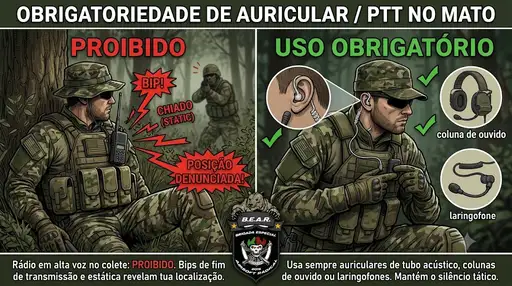 Obrigatoriedade de Auricular/PTT: Obrigatoriedade de Auricular/PTT: