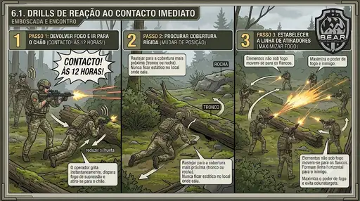 Drills de Reação ao Contacto Imediato