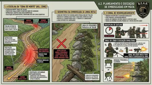 6.2. Planeamento e Execução de Emboscadas em Mata