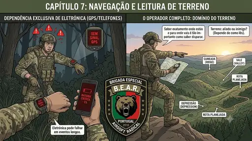 NAVEGAÇÃO E LEITURA DE TERRENO NAVEGAÇÃO E LEITURA DE TERRENO
