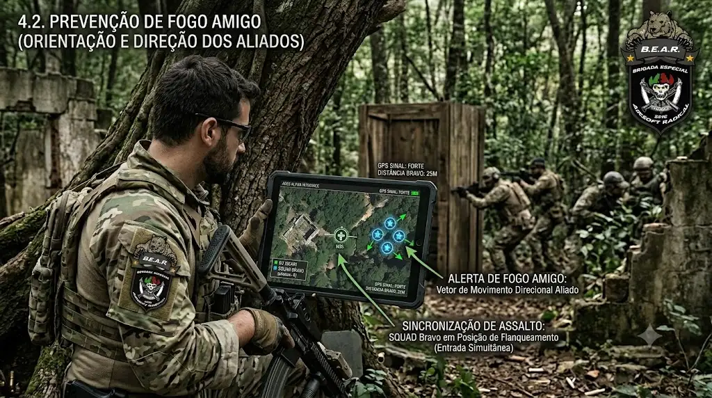 Prevenção de Fogo Amigo (Orientação e Direção dos Aliados)