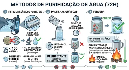 Métodos de Purificação de Agua