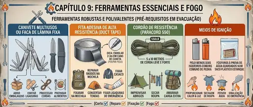 Ferramentas Essenciais e Fogo