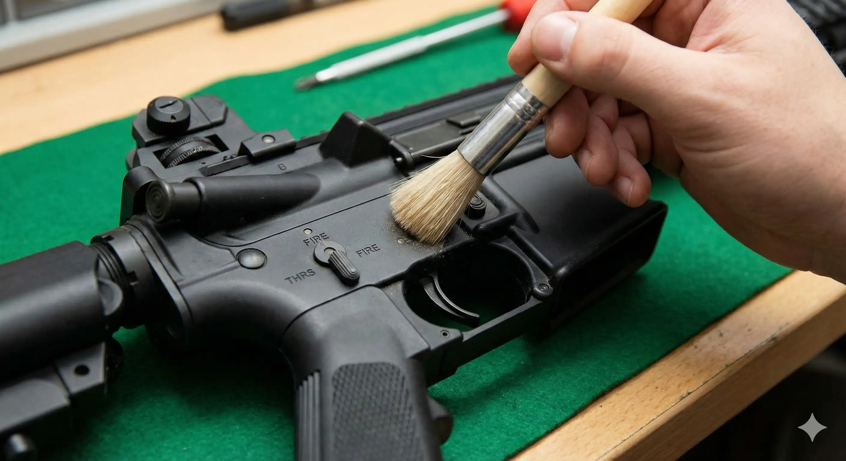 Manutenção de equipamentos de airsoft