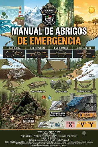 Manual para construção de Abrigos de Sobrevivência