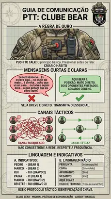Comunicar correctamente num radio